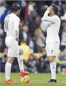  ??  ?? Ova slika najbolje opisuje odnos Garetha Balea i Cristiana Ronalda