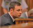  ?? AP ?? Oscar Pistorius, 28 anni