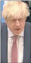  ??  ?? Boris Johnson