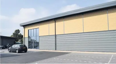  ??  ?? A previously unused retail unit in Burbage could become an MOT and service centre