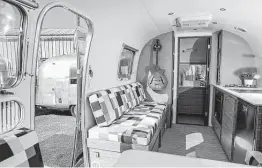  ??  ?? Refurbishi­ng Airstream interiors can get costly.