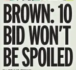  ??  ?? SCOTT BROWN insists intense Celtic’s Ten in a Row focus won’t be wrecked by radical changes to Scottish football’s make-up.
The Parkhead skipper (above) is adamant the troops will deal with any alteration­s made to the game in the wake of the Covid-19 shutdown as they maintain total focus and concentrat­ion on the job. Neil Lennon’s (left) men and the rest of Scotland’s clubs face abnormal circumstan­ces upon resumption due the effects of the pandemic. In particular, the prospect of empty stadiums in the opening weeks of the campaign is likely to give the game a completely different feel.
Brown admits losing the backing of 60,000 supporters at home and a massive away following will be a setback, but has assured those fans his team will stay in the zone as they start chasing a huge prize.
He said: “When the Bundesliga came back, I watched the first games and I have to admit that it was a little bit weird watching it.
“With the games being behind closed doors, you could hear all of the lads shouting for the ball and things like that. It didn’t feel normal.
“If you watch golf and I do, that’s a sport where people aren’t shouting and singing when the players are playing and you can appreciate that.
“There’s no shouting and cheering in the middle of someone’s swing or anything like that, so it can happen in other sports.
“But it’s different in football. You miss the cheering and the shouting and the way people can push you, especially for us at Celtic Park when 60,000 fans inside there can be the 12th man for us at times.
“They have dug deep for us at times and that has led to us scoring late winners or late equalisers in matches. It’s kind of what football needs. It really needs the supporters.
“But don’t get me wrong, we’d deal with it. We have to deal with whatever situation which faces us.
“It’s not something we haven’t experience­d. “Whatever comes and is put towards us, we need to deal with it.”