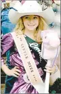  ?? SUBMITTED PHOTO ?? Emma Parker, 6-yearold daughter of Bryce and Jessie Parker, of Farmington, won the 2018 Lincoln Riding Club Little Miss title. Emma completed Kindergart­en at Bob Folsom Elementary in the spring. She has two brothers, Ethan and Mason.