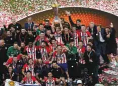 ?? |AP ?? La última vez que el Atlético de Madrid levantó la copa fue en 2012.