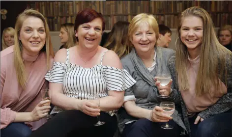  ??  ?? Colette, Siobhán, Geraldine and Olivia Mackey.