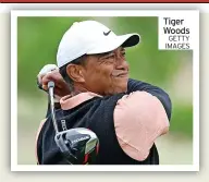  ?? GETTY IMAGES ?? Tiger Woods