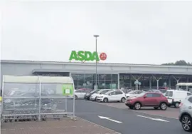  ??  ?? Break-in At Asda Newmains