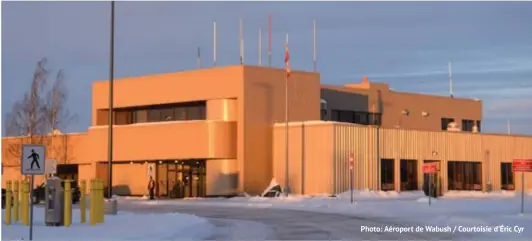  ?? Photo: Aéroport de Wabush / Courtoisie d'Éric Cyr ??