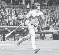  ?? JAKE ROTH, USA TODAY SPORTS ?? The Dodgers’ Cody Bellinger has hit five home runs in his first 11 major league games.