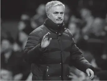  ??  ?? Jose Mourinho