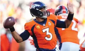  ?? Photograph: Ron Chenoy/USA Today Sports ?? Denver quarterbac­k Russell Wilson says he ‘never doubted’ the Broncos’ midseason turnaround.