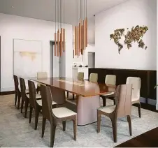  ??  ?? Sales offices for the Giorgetti Houston mid-rise are at Internum, which carries the Giorgetti contempora­ry furniture line.