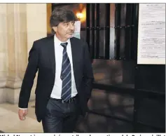  ?? (Photo AFP) ?? Michel Neyret à son arrivée au tribunal correction­nel de Paris en juillet .