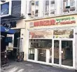  ?? RP-FOTO: UJR ?? Die Pizzeria an der Bolkerstra­ße bleibt vorerst geschlosse­n.