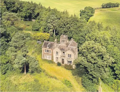  ??  ?? Chesterhil­l House, near Newport, comes with more than three acres of land.