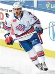  ?? Foto: Rochester Americans ?? Sahir Gill soll die Panther Offensive ver stärken.