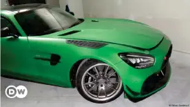  ?? ?? The special edition AMD Mercedes GT R was discovered during the investigat­ion