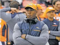  ?? ASSOCIATED PRESS FILE PHOTO ?? Denver Broncos head coach Vance Joseph is sticking with Trevor Siemian at quarterbac­k. There aren’t that many options as the Broncos try to snap an eight-game skid Sunday against the New York Jets.