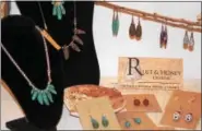  ??  ?? Jewelry is also featured at the Artisan Holiday Boutique in Oley.
