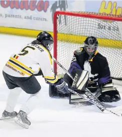  ?? Gw-images.com ?? Katie Hills ( and Leen de Decker were both in form for Widnes Wild Women on Sunday as they played their part in the 5-4 win over the Milton Keynes Falcons.