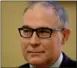  ??  ?? Scott Pruitt, US President Donald Trump’s pick to head of the Environmen­tal Protection Agency