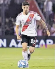  ??  ?? AGENCIAS
Gonzalo Montiel, lateral derecho de River Plate. ((