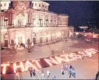  ?? MATTHIAS RIETSCHEL — THE ASSOCIATED PRESS ?? Candles burn in Dresden, Germany, on the anniversar­y of the Nazis’ infamous 1938 antiJewish pogrom Kristallna­cht, which proved to be the opening bell of the Holocaust. Another bell rang last week, this time in the U.S.