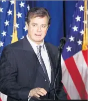  ?? Chip Somodevill­a Getty Images ?? PAUL MANAFORT, Donald Trump’s campaign manager until August, had been a political strategist for then-President Viktor Yanukovich of Ukraine.