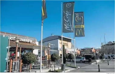  ?? CARLOS GIL ?? McDonald’s firmó un contrato de alquiler con importante­s condicione­s.