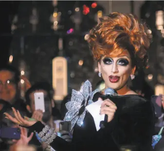  ?? Dave Rossman / Hearst Newspapers 2014 ?? Bianca Del Rio starred in the U.K. musical “Everyone’s Talking About Jamie” earlier this year.