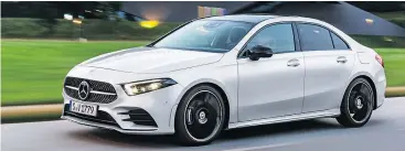  ?? — MERCEDES-BENZ ?? The 2019 Mercedes-Benz A-Class almost looks like a ‘baby’ C-Class.