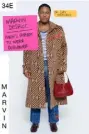  ??  ?? Creative casting BELOW: GUCCI SWAPPED MODELS FOR EMPLOYEES TO SHOWCASE ITS RESORT 2O21 COLLECTION