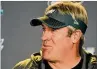  ??  ?? Doug Pederson goes from high school coach in 2009 to the Eagles and Super Bowl.