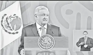  ?? CORTESÍA GOBIERNO DE JALISCO ?? El Presidente habló al respecto en La Mañanera.