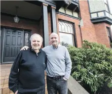  ??  ?? Father-son team Gordon and Chris Denford have built five other retirement buildings on the Island.