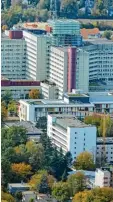  ?? Foto: Wagner ?? Das Klinikum Augsburg nimmt aktuell nur noch Notfälle neu auf.