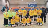  ??  ?? The victorious Inverlochy P5 and P7 winning teams.