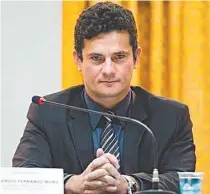  ?? AGÊNCIA BRASIL ?? Moro: juiz negou perícia sobre propriedad­e do triplex no Guarujá