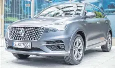  ?? FOTOS: DPA ?? Eine limitierte Version des SUV BX7 ist das erste neue Borgward-Modell für den deutschen Markt.