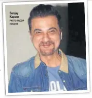  ?? PHOTO: PRODIP GUHA/HT ?? Sanjay Kapoor