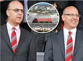  ?? ?? The Glazer family have decided to consider selling Manchester United