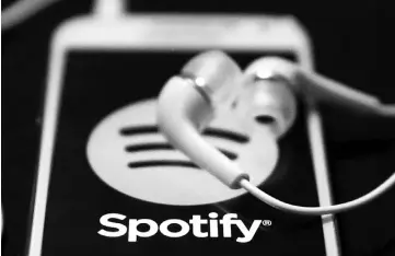  ??  ?? Spotify is testing whether to devote more resources to areas other than music. Podcasts are a fast-growing field currently dominated by Apple.