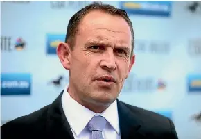  ??  ?? Chris Waller has won the race named after his champion mare Winx.