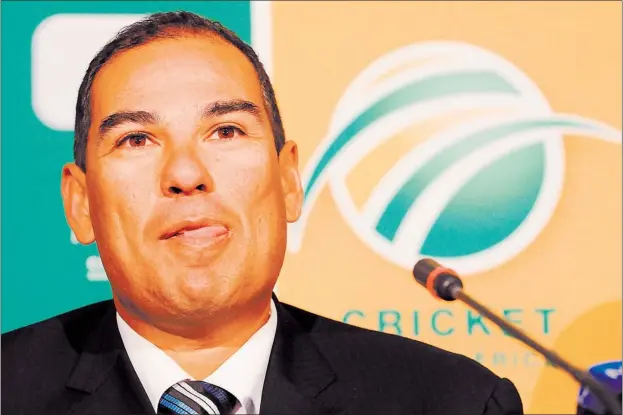  ?? Picture: Gallo Images ?? Russell Domingo was announced as the new Proteas coach on Saturday. He will take over from Gary Kirsten after next month’s Champions Trophy in England.