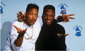  ?? ?? Will Smith and DJ Jazzy Jeff in 1990. Photograph: Sipa/REX/Shuttersto­ck