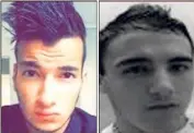  ??  ?? Sofiane (à gauche),  ans, et son frère aîné Yannis,  ans, sont décrits comme «bien éduqués et polis». (DR)