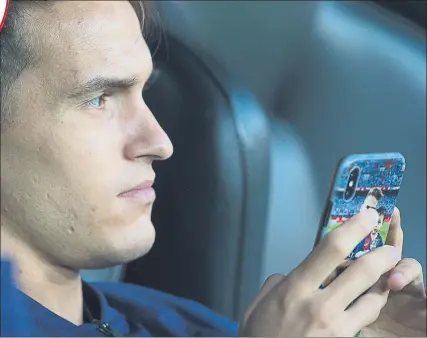  ?? FOTO: PERE PUNTÍ ?? Denis Suárez está esperando una oportunida­d para demostrar que tiene un sitio en el equipo