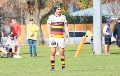  ?? Photo / Justin Miezenbeek ?? Cody Nordstrom (pictured) has already bagged four tries on the New Zealand Under 19 tour of South Africa.