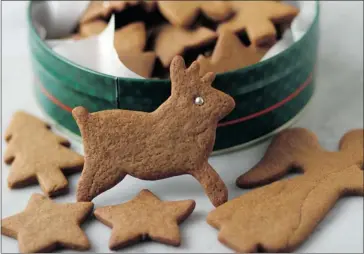  ?? Adrian Lam/victoria Times Colonist ?? These nicely spiced, festive pepper (gingerbrea­d) cookies, are popular in northern European countries, such as Latvia and Sweden.