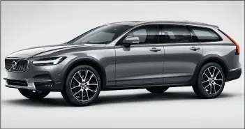  ?? VOLVO/TNS ?? The Volvo V90 Cross Country is a mid-range, all-around city car with enough engine to be entertaini­ng, sufficient fuel economy to be sensible and cargo room to carry all the groceries, golf bags or gear a person could need.